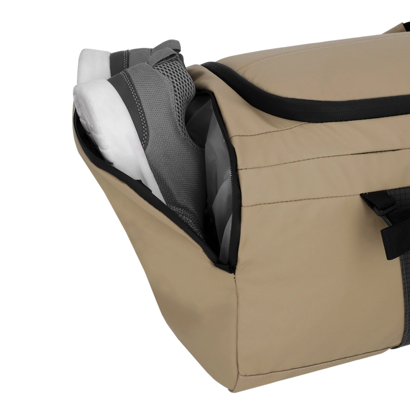 BOLSO DEPORTIVO DE HOMBRE XTREM MOUNTAIN 3XT GRANDE BEIGE - 8