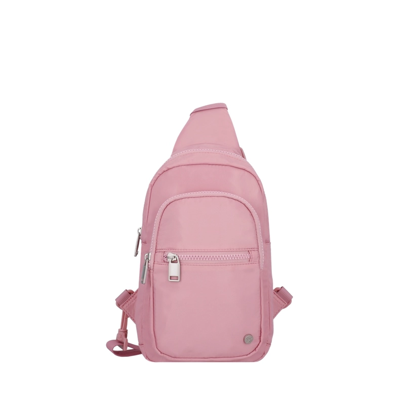 CARTERA BANDOLERA XTREM RONAN 3XT PEQUEÑA ROSADA - 1
