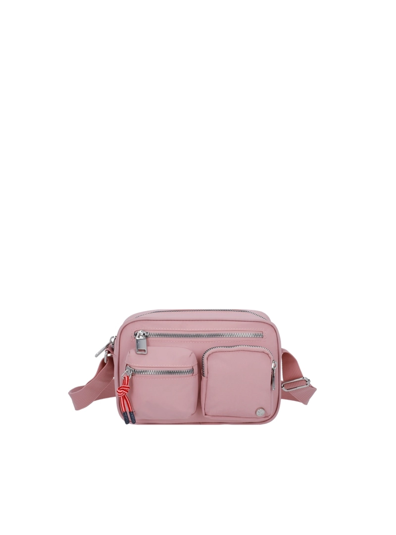 CARTERA BANDOLERA XTREM HAZEL 3XT PEQUEÑA ROSADA - 1