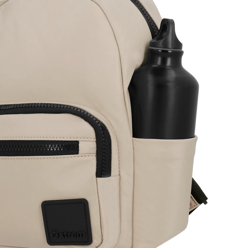 MOCHILA DE MUJER XTREM ZOE 3XT PEQUEÑA BEIGE - 7