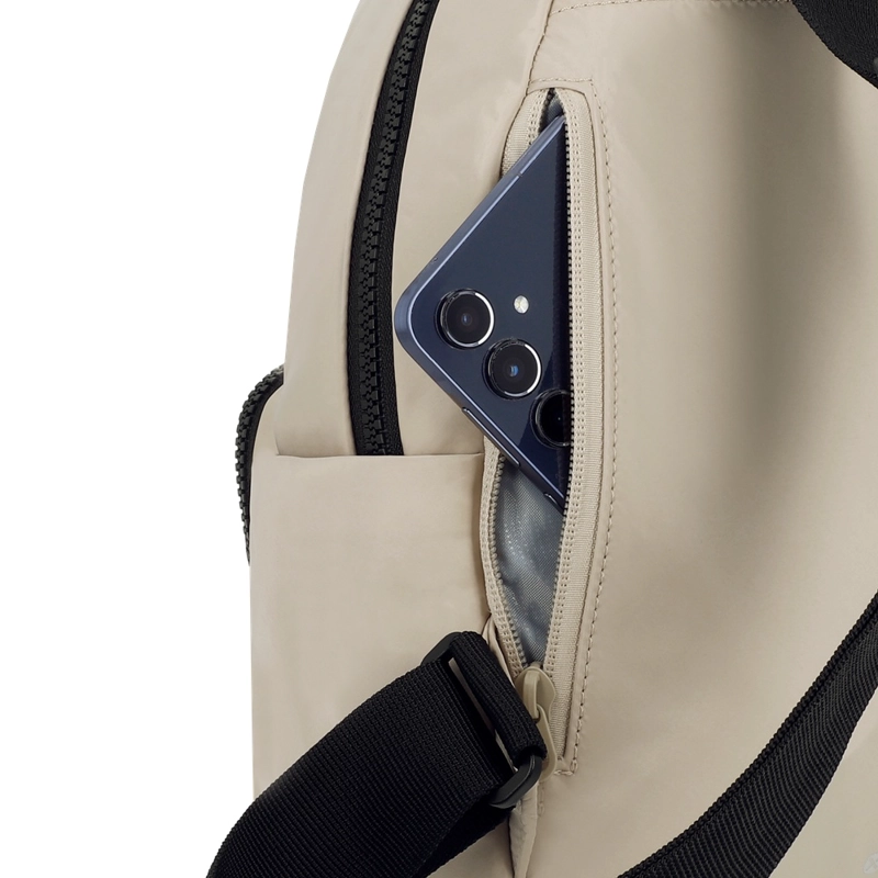 MOCHILA DE MUJER XTREM ZOE 3XT PEQUEÑA BEIGE - 8
