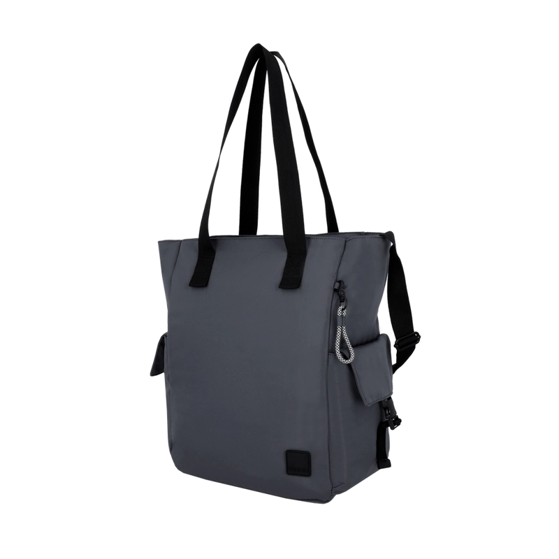 CARTERA TOTE BAG 14' XTREM TESSA 6XT MEDIANA GRIS - 2