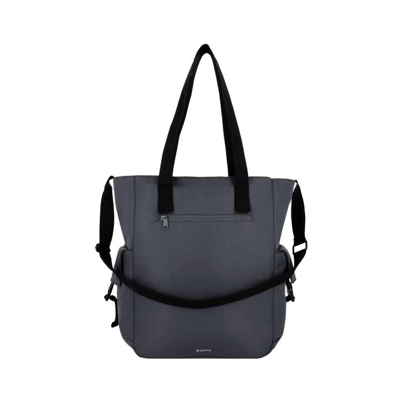 CARTERA TOTE BAG 14' XTREM TESSA 6XT MEDIANA GRIS - 3