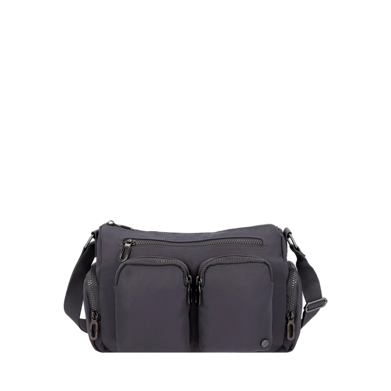 CARTERA BANDOLERA XTREM LUCCA 3XT MEDIANA GRIS - 1