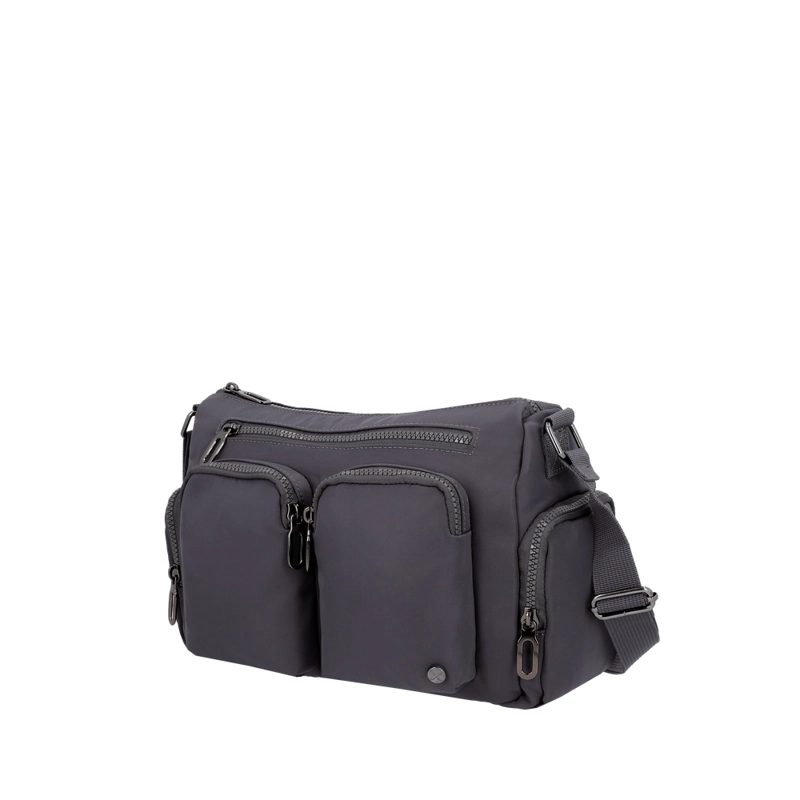 CARTERA BANDOLERA XTREM LUCCA 3XT MEDIANA GRIS - 2
