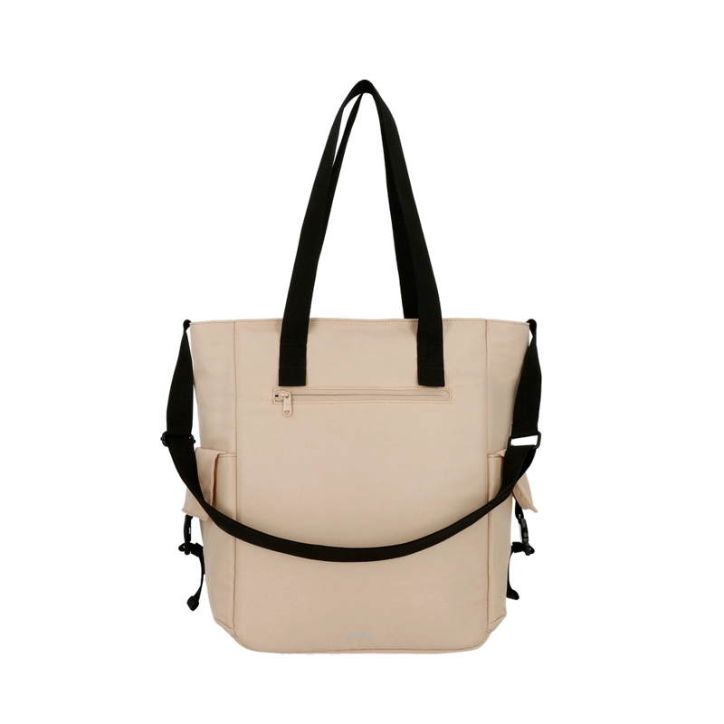 CARTERA TOTE BAG 14' XTREM TESSA 6XT MEDIANA BEIGE - 3