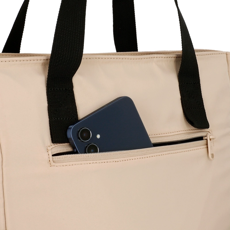 CARTERA TOTE BAG 14' XTREM TESSA 6XT MEDIANA BEIGE - 7