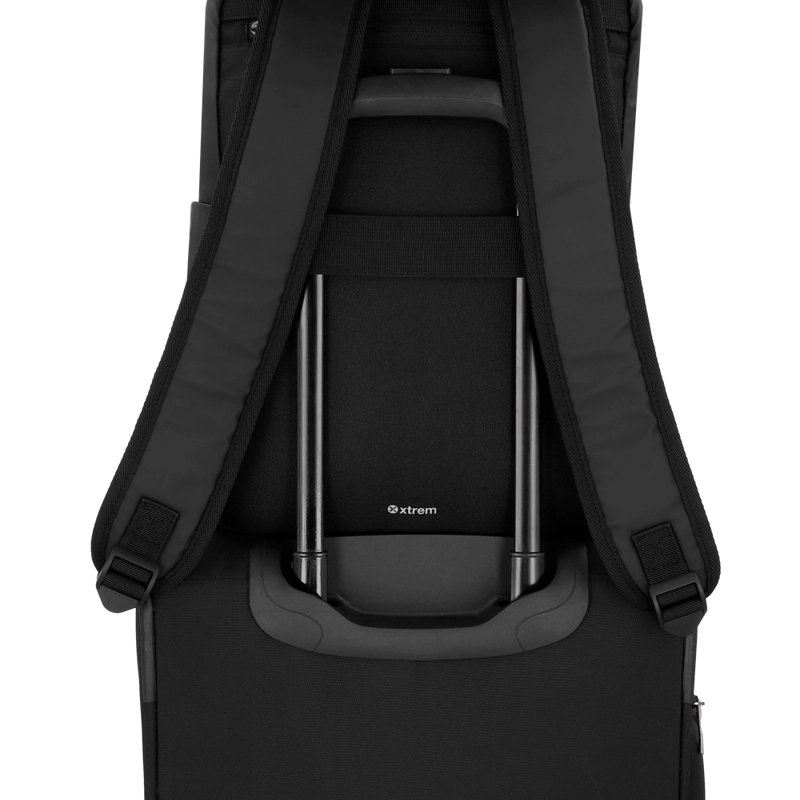 MOCHILA NOTEBOOK 14' XTREM NINA 6XT MEDIANA NEGRA IRIDISCENT - 9