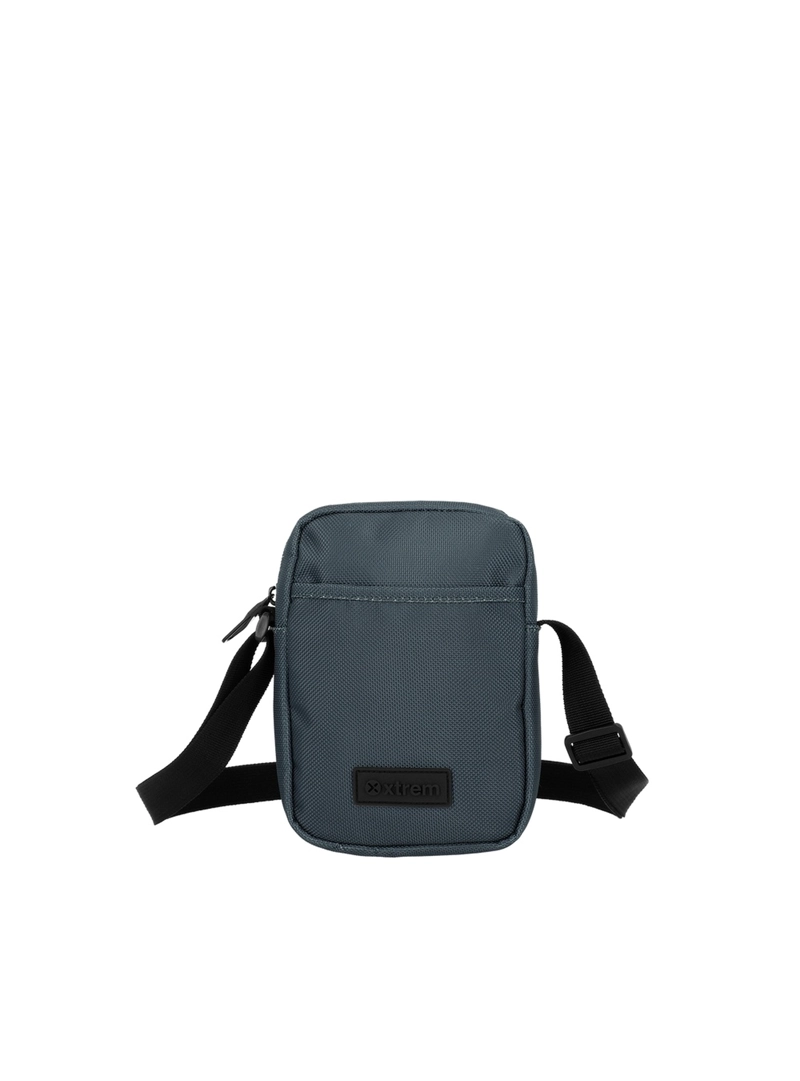 BOLSO CRUZADO DE HOMBRE XTREM HUMBER 7XT MINI GRIS - 1