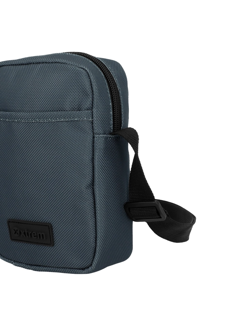 BOLSO CRUZADO DE HOMBRE XTREM HUMBER 7XT MINI GRIS - 6