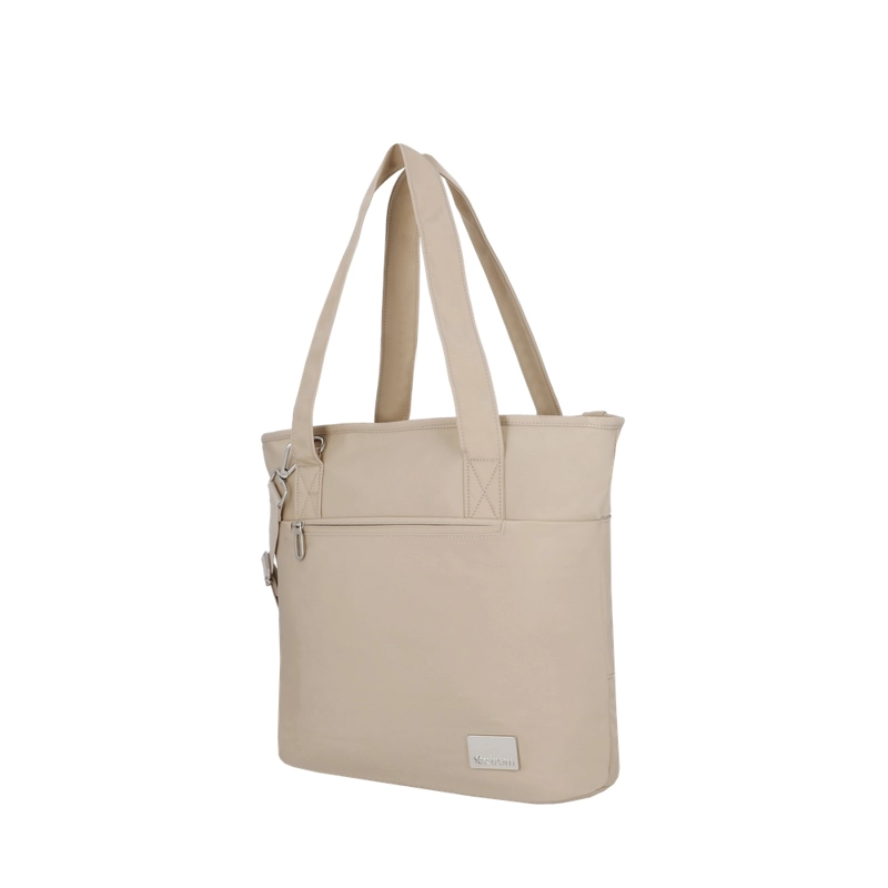 CARTERA TOTE BAG 14' XTREM VIOLET 6XT MEDIANA BEIGE - 2