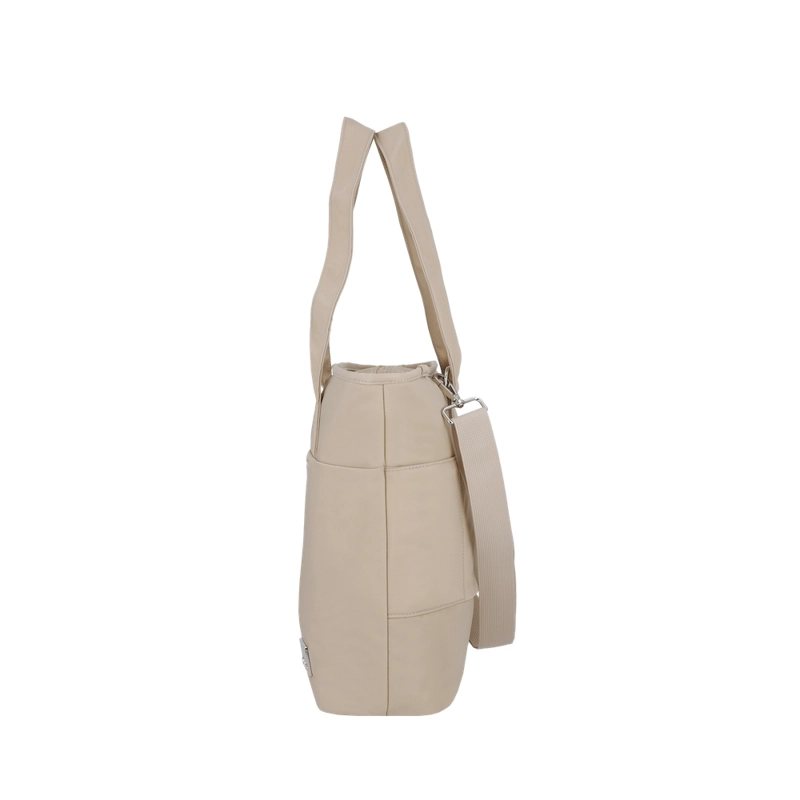 CARTERA TOTE BAG 14' XTREM VIOLET 6XT MEDIANA BEIGE - 5
