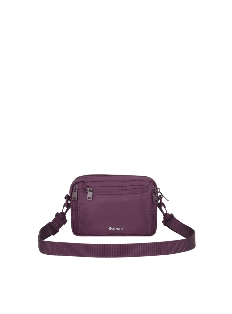 CARTERA BANDOLERA XTREM WEEKEND 3XT PEQUEÑA MAGENTA - 3