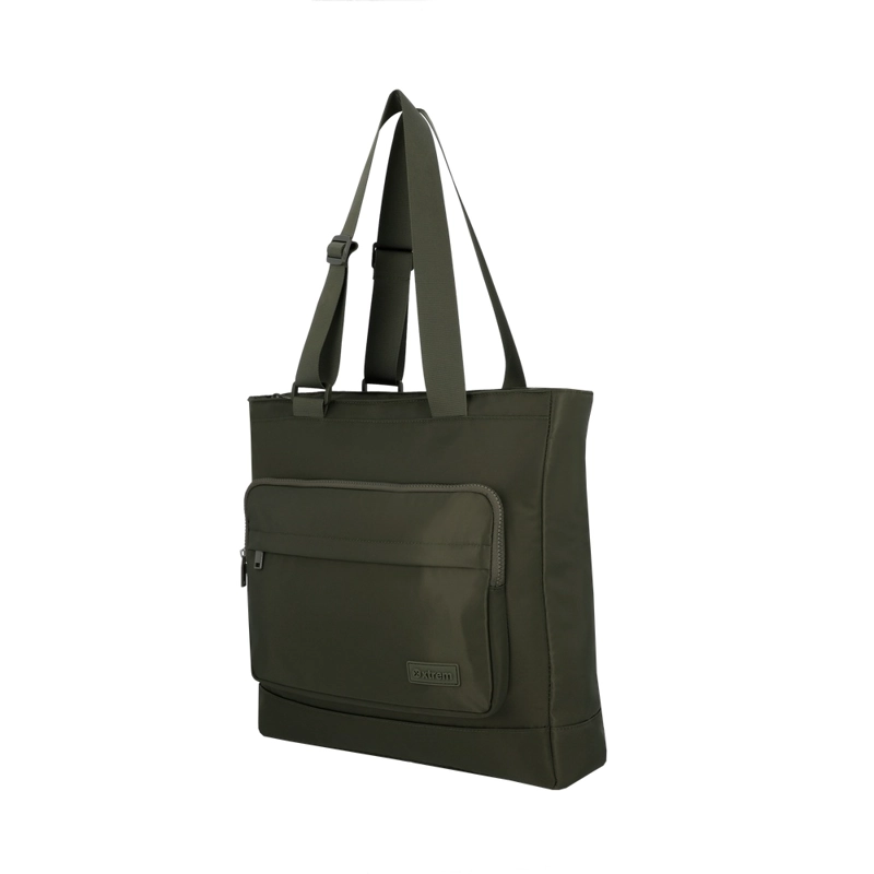 CARTERA TOTE BAG 14' XTREM CHLOE 5XT MEDIANA VERDE OLIVA - 2