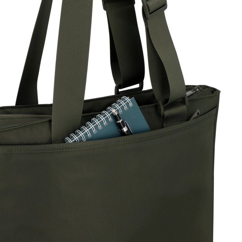CARTERA TOTE BAG 14' XTREM CHLOE 5XT MEDIANA VERDE OLIVA - 7