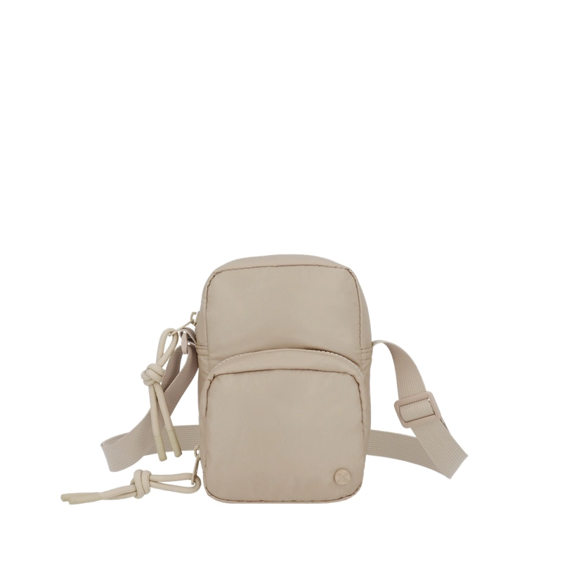 CARTERA PORTACELULAR XTREM AVA 3XT MINI BEIGE - 1