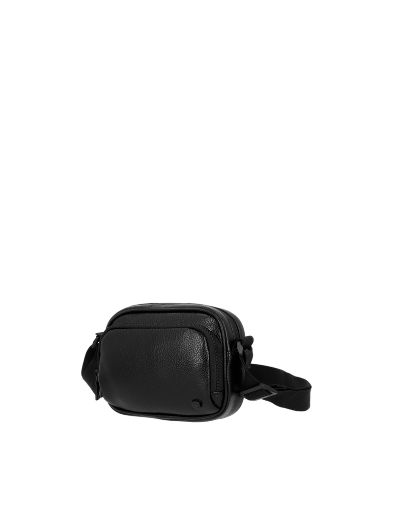 CARTERA BANDOLERA XTREM DANA 7XT PEQUEÑA NEGRA BRILLANTE - 2