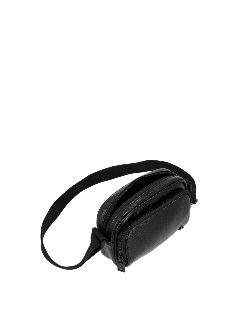 CARTERA BANDOLERA XTREM DANA 7XT PEQUEÑA NEGRA BRILLANTE - 4