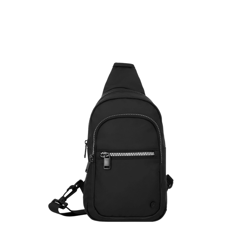 CARTERA BANDOLERA XTREM RONAN 3XT PEQUEÑA NEGRA IRIDISCENTE - 1