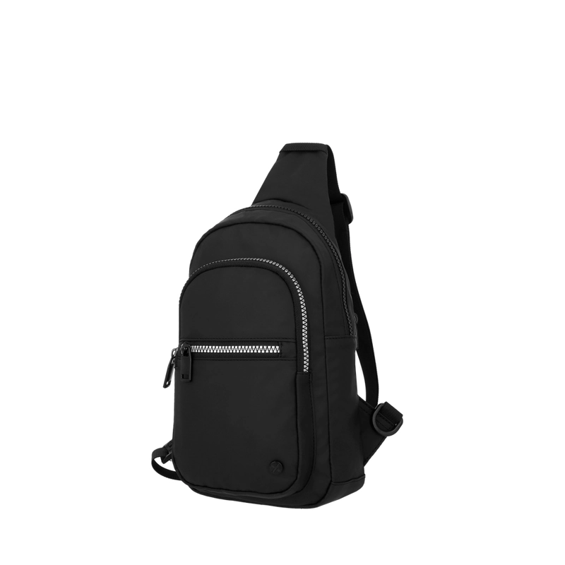 CARTERA BANDOLERA XTREM RONAN 3XT PEQUEÑA NEGRA IRIDISCENTE - 2