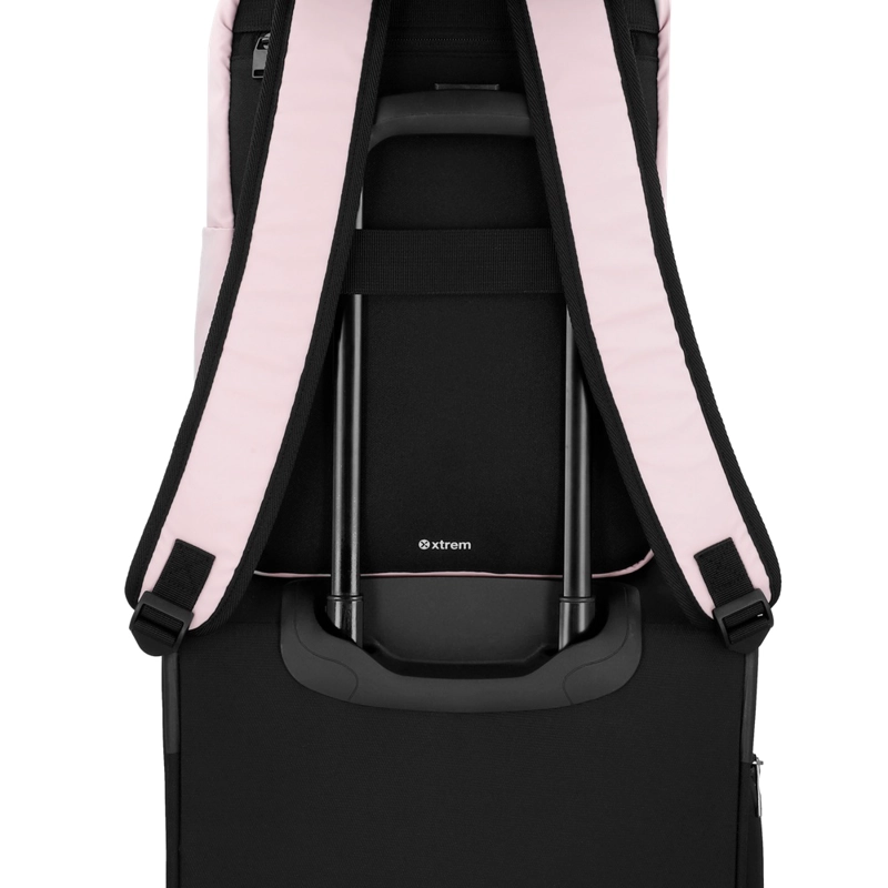 MOCHILA NOTEBOOK 14' XTREM NINA 6XT MEDIANA ROSADA - 9
