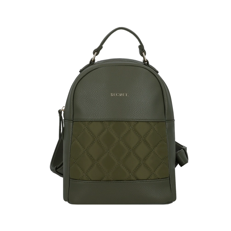 MOCHILA DE MUJER SECRET ASPEN SC7 MEDIANA VERDE OLIVA - 1