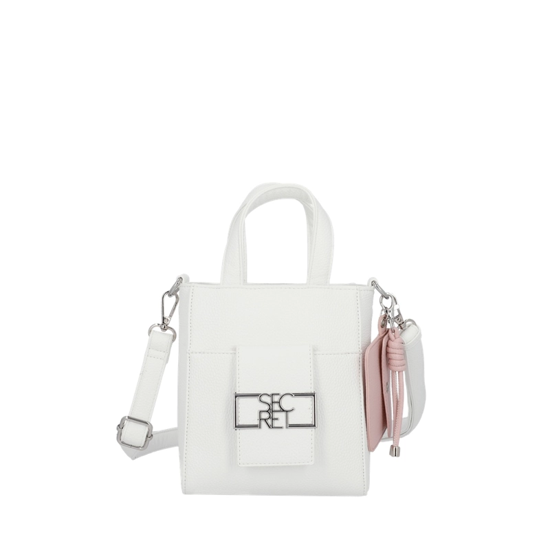 CARTERA BANDOLERA SECRET IBIZA SC7 MEDIANA BLANCA - 1