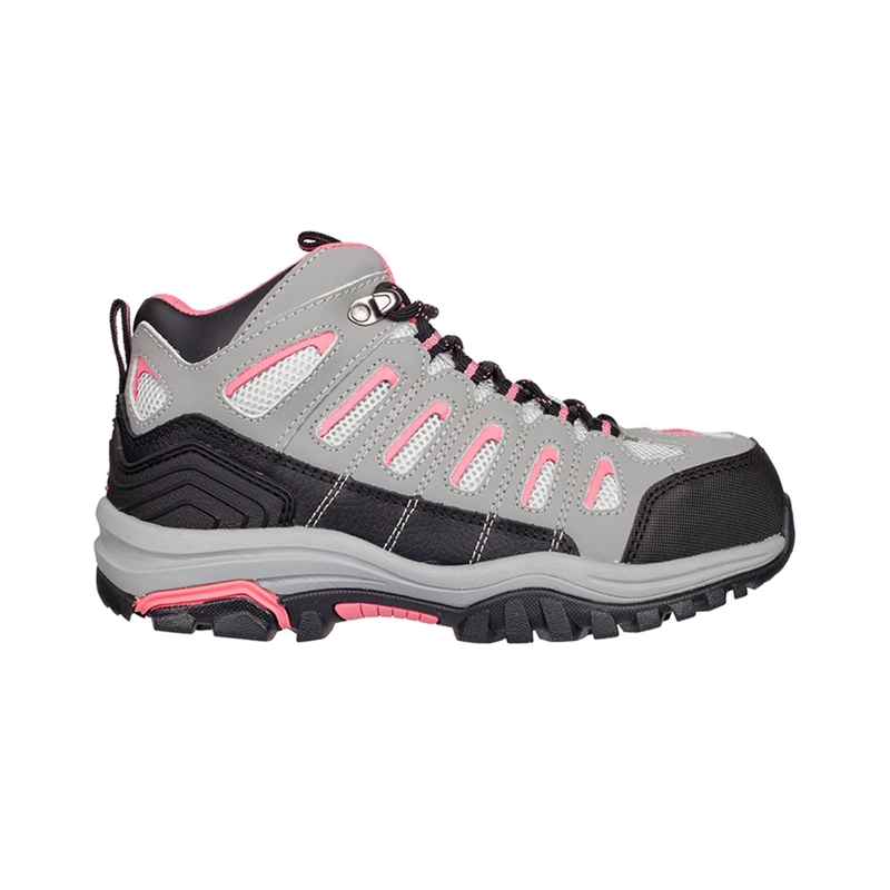 SKECHERS BOTIN MUJER SEGURIDAD BELLSHILL GRIS - 1