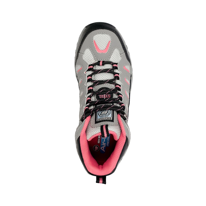 SKECHERS BOTIN MUJER SEGURIDAD BELLSHILL GRIS - 3