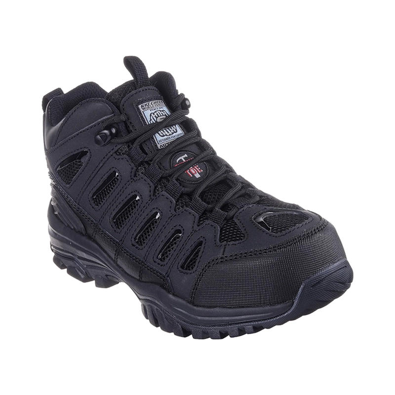 SKECHERS BOTIN MUJER SEGURIDAD BELLSHILL NEGRO - 2