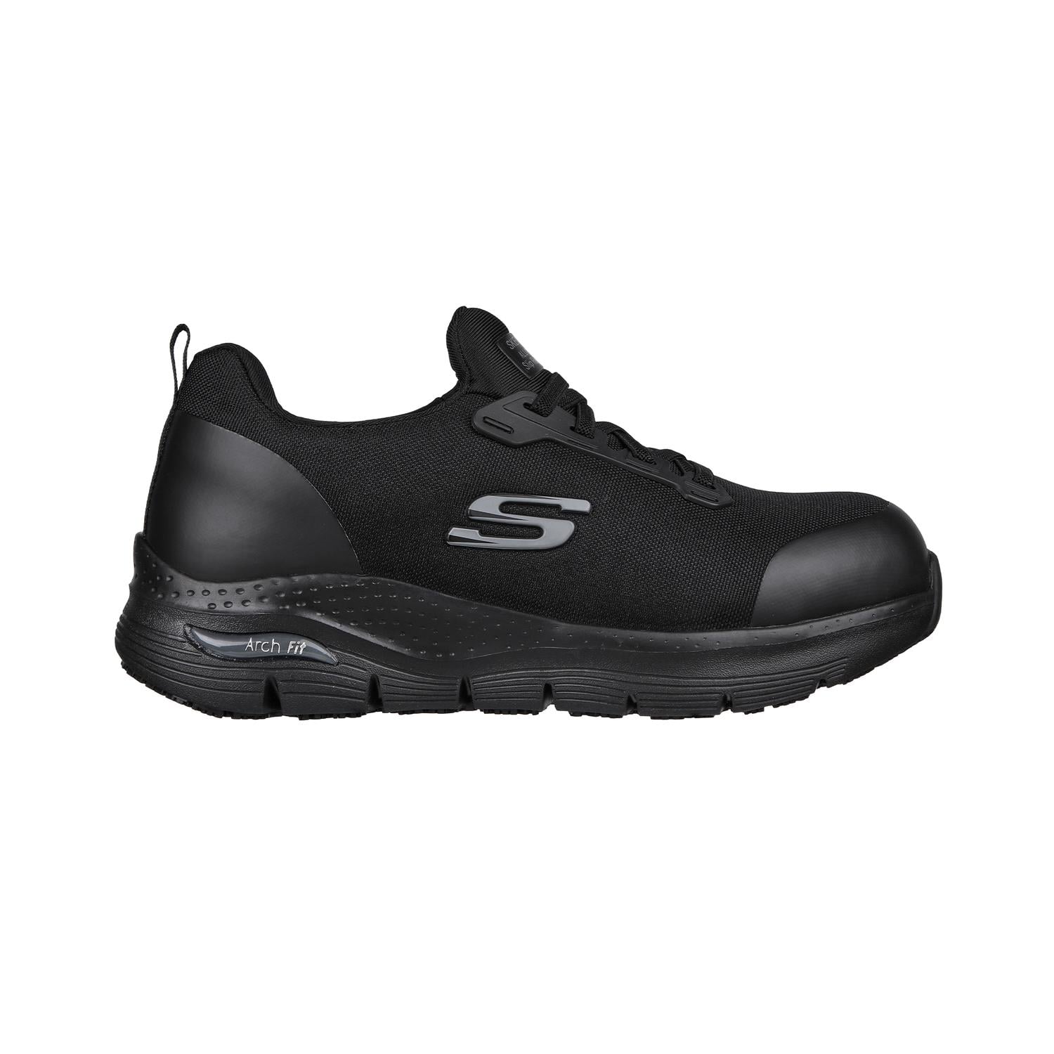 ZAPATILLA DE SEGURIDAD SKECHERS EVZAN BLK - 1