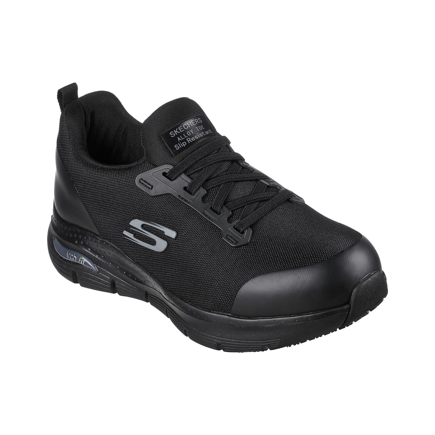 ZAPATILLA DE SEGURIDAD SKECHERS EVZAN BLK - 2