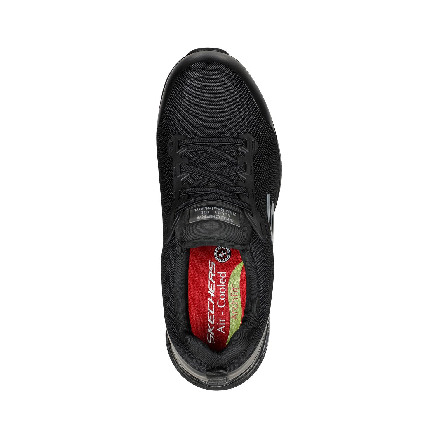 ZAPATILLA DE SEGURIDAD SKECHERS EVZAN BLK - 3