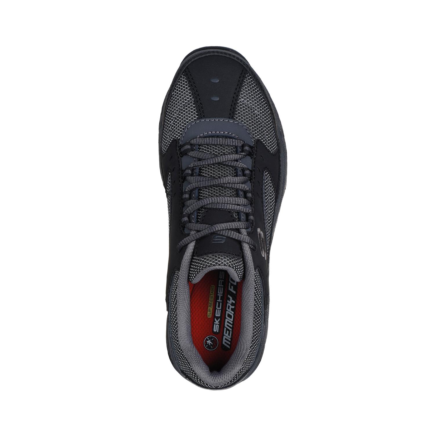 SKECHERS ZAPATILLA MUJER SEGURIDAD BISCOE NEGRO - 3