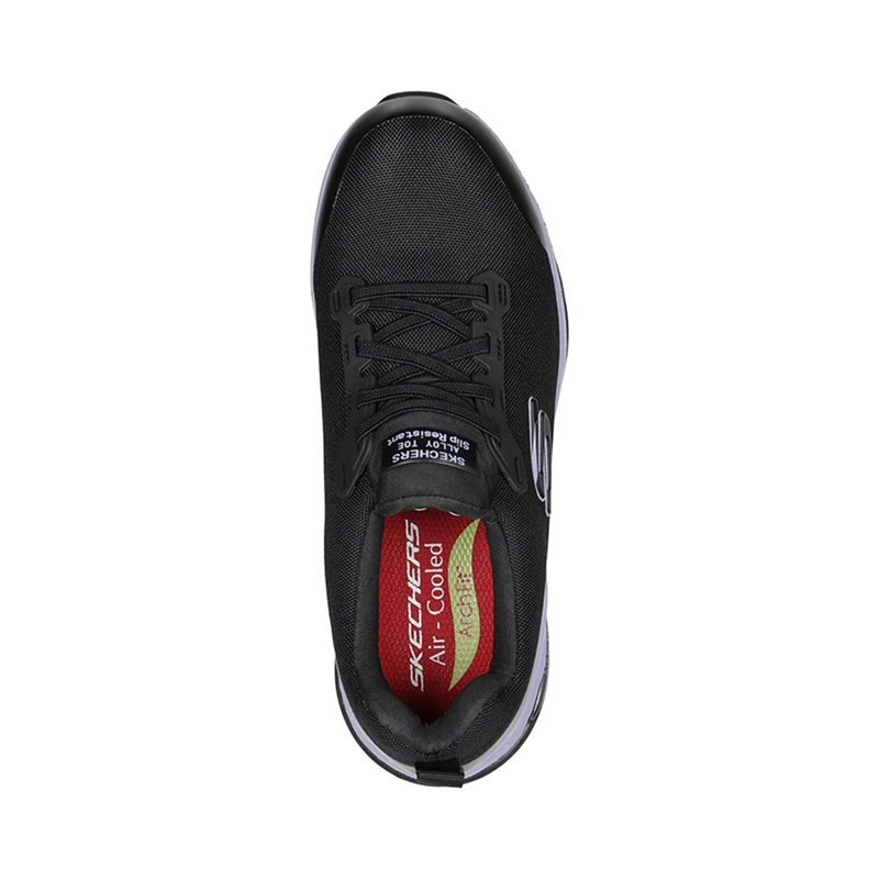 SKECHERS ZAPATILLA MUJER SEGURIDAD EVZAN MORADO - 3