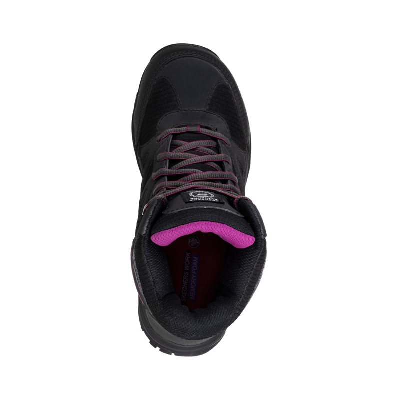 SKECHERS BOTIN MUJER SEGURIDAD POMERIA NEGRO - 3