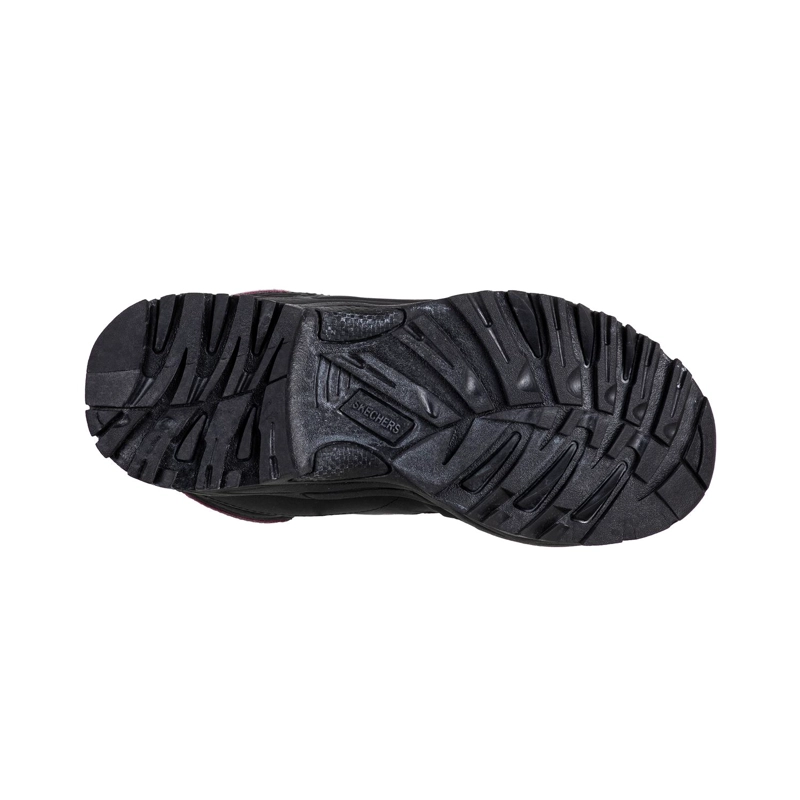 SKECHERS BOTIN MUJER SEGURIDAD POMERIA NEGRO - 4