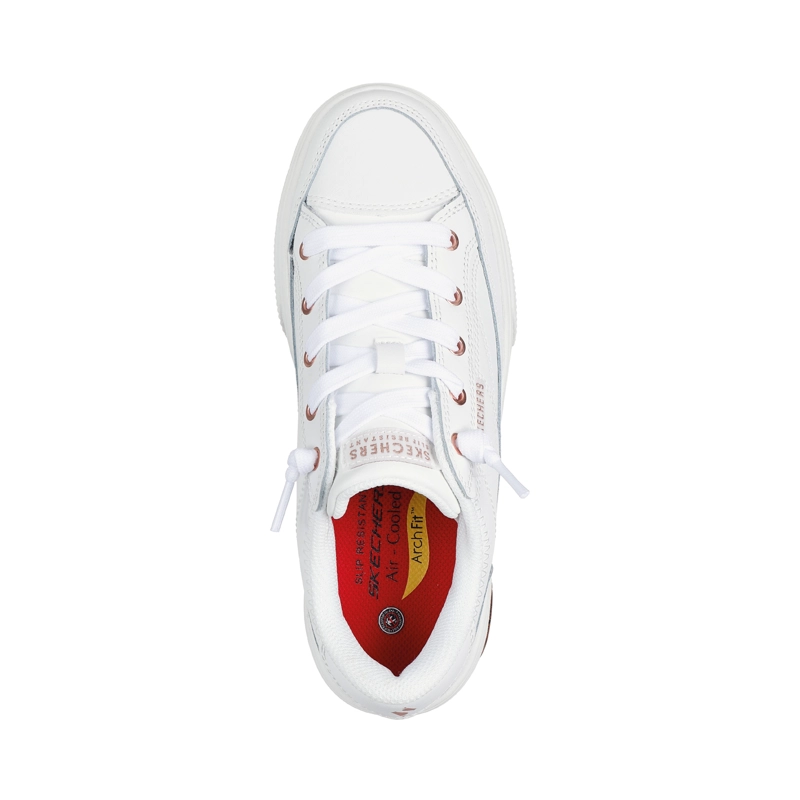 SKECHERS ZAPATILLA MUJER OCUPACIONAL ARCADE BLANCO - 3