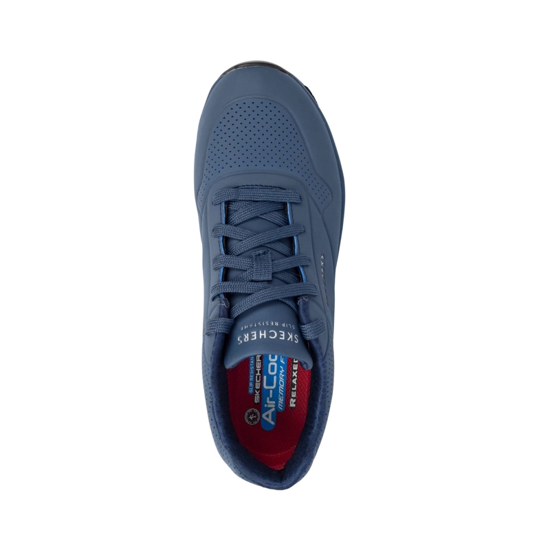 SKECHERS ZAPATILLA MUJER OCUPACIONAL UNO NAVY - 3