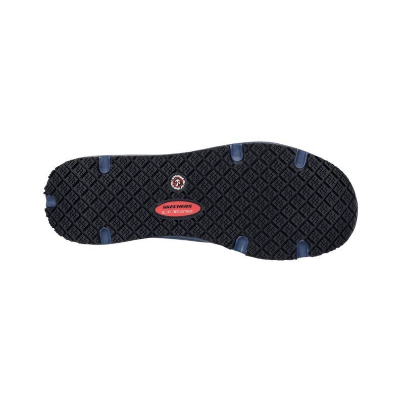 SKECHERS ZAPATILLA MUJER OCUPACIONAL UNO NAVY - 4