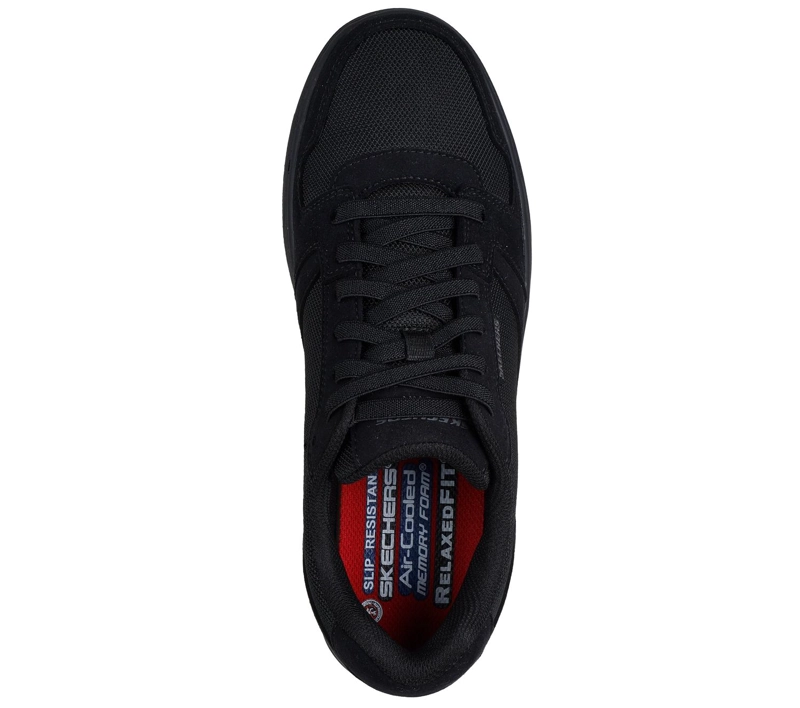 SKECHERS ZAPATILLA HOMBRE OCUPACIONAL TREADS NEGRO - 4