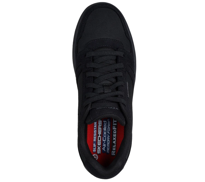 SKECHERS ZAPATILLA HOMBRE OCUPACIONAL TREADS NEGRO - 4