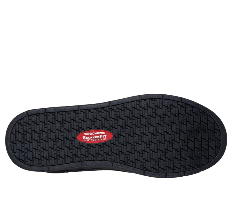 SKECHERS ZAPATILLA HOMBRE OCUPACIONAL TREADS NEGRO - 5