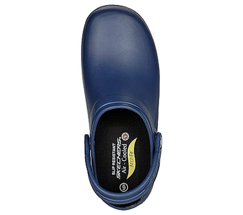 SKECHERS ZUECO HOMBRE TRABAJO RIVERBOUND AZUL - 3
