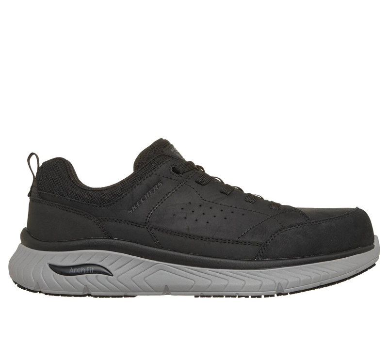 ZAPATO DE SEGURIDAD SKECHERS WORK VAULTOR BKGY HOMBRE - 1