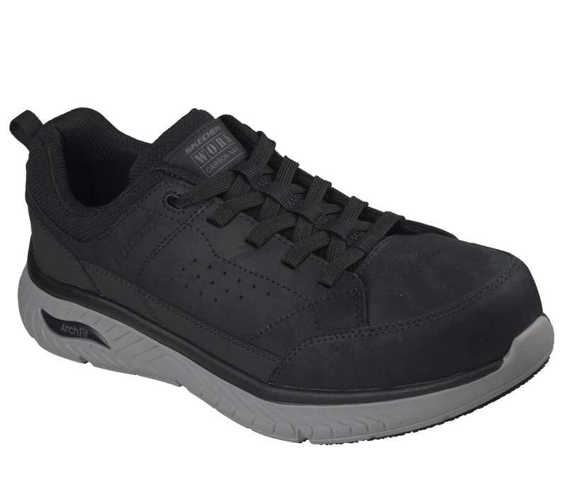 ZAPATO DE SEGURIDAD SKECHERS WORK VAULTOR BKGY HOMBRE - 2