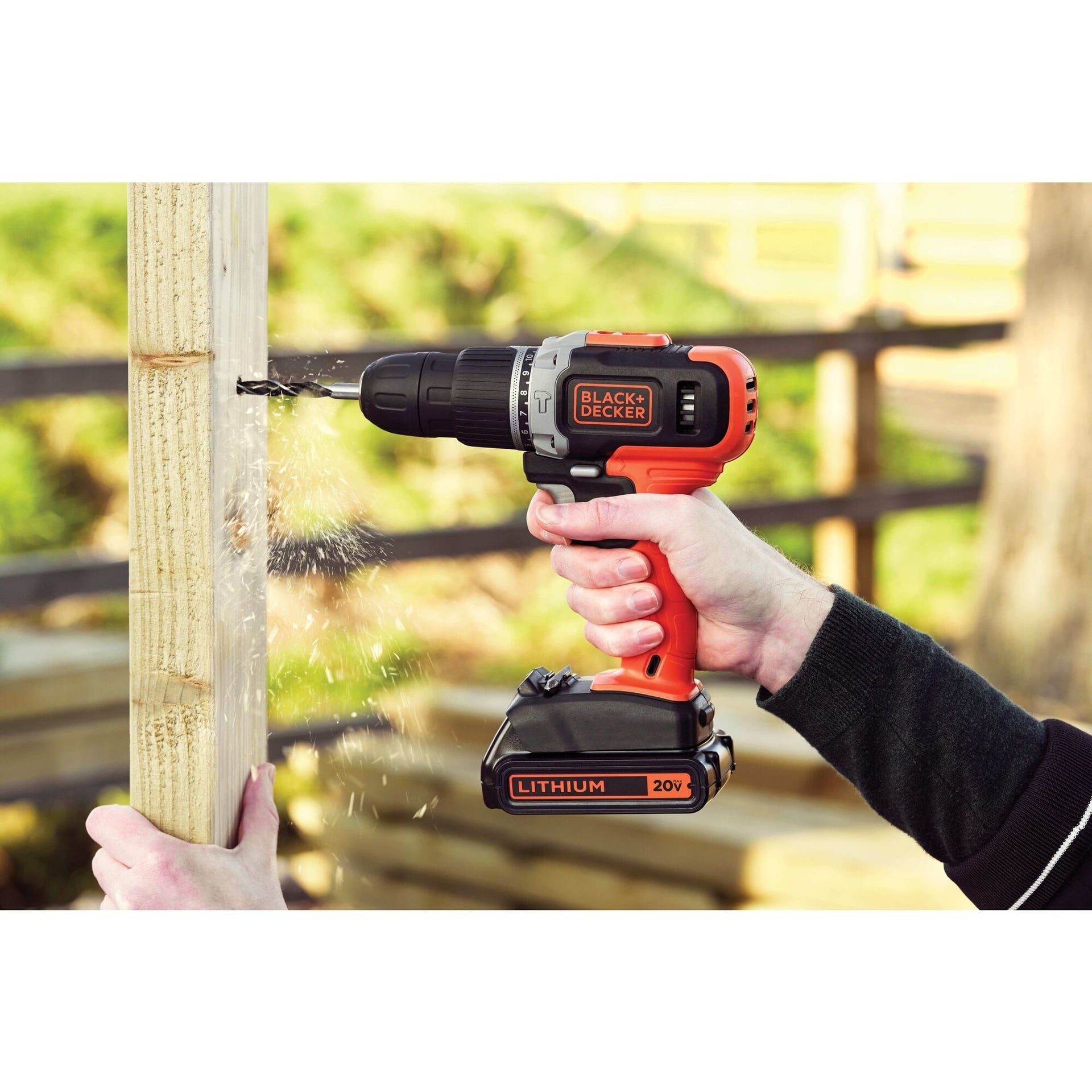 TALADRO PERCUTOR BLACK & DECKER INAL B&D BCD704C1-B2 20 V - 3