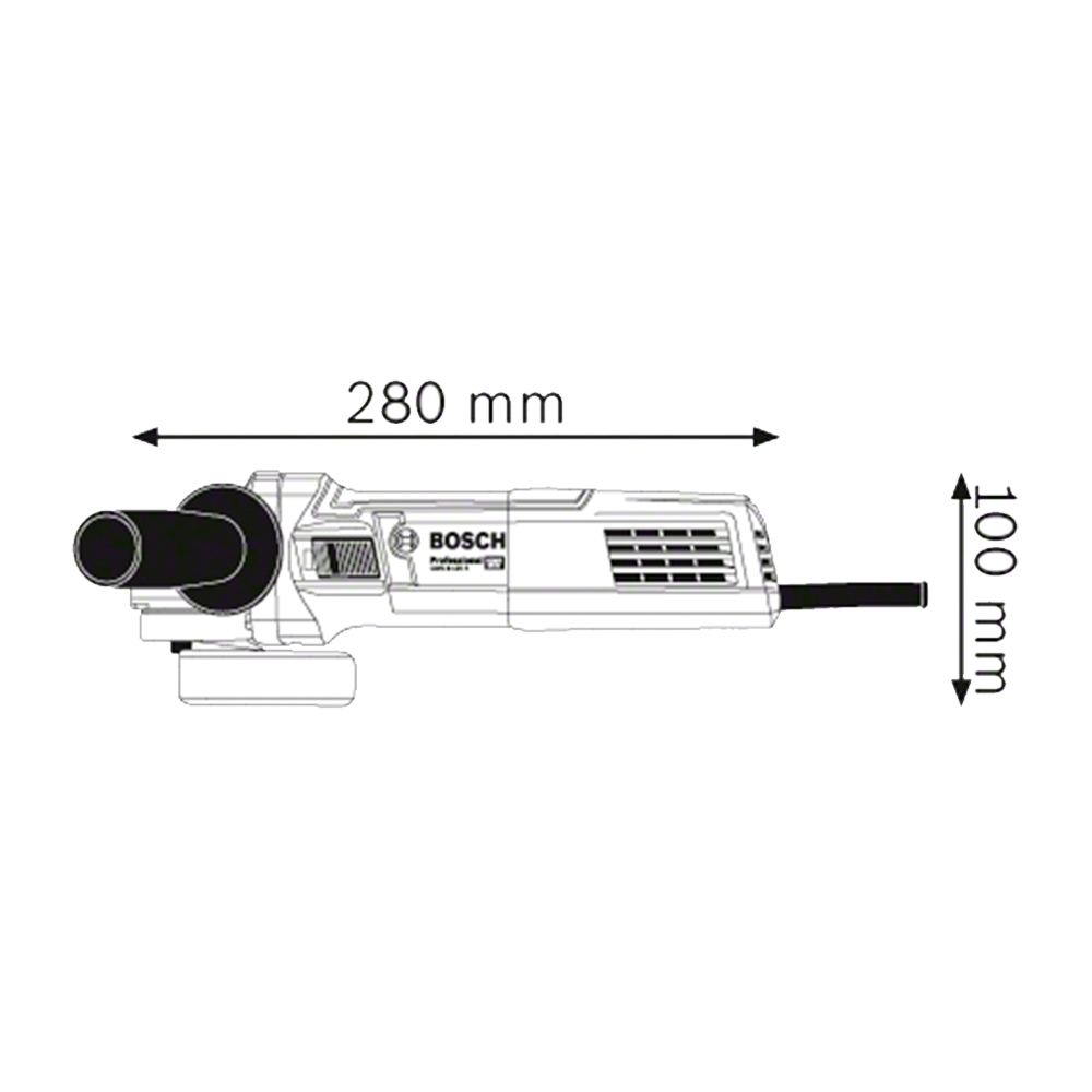 ESMERIL ANGULAR 5' BOSCH GWS 9-125 P - 900W - 4