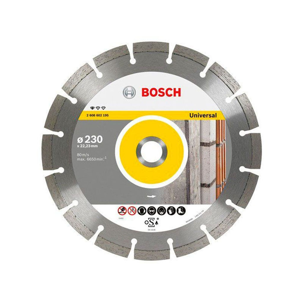 DISCO DIAMANTADO BOSCH SEGMENTADO UNIVERSAL 9' - 1