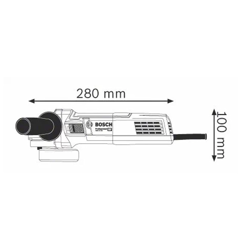 ESMERIL BOSCH ANGULAR 5' MODELO GWS 9-125 900 W - 4